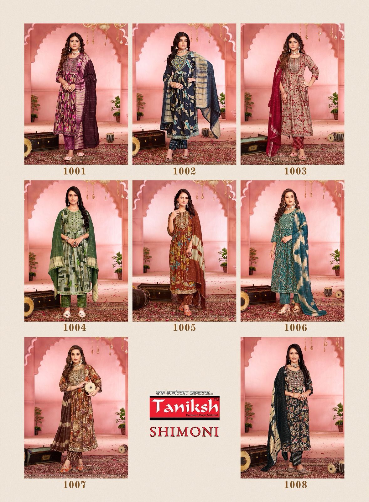 TANIKSH SHIMONI READYMADE NYRA CUT KURTI WHOLESALER IN SURAT