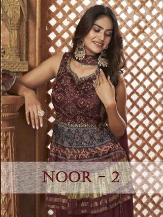 VIRASAT NOOR VOL 2 DESIGNER READYMADE KURTI CATALOGUE WHOLESALER IN SURAT