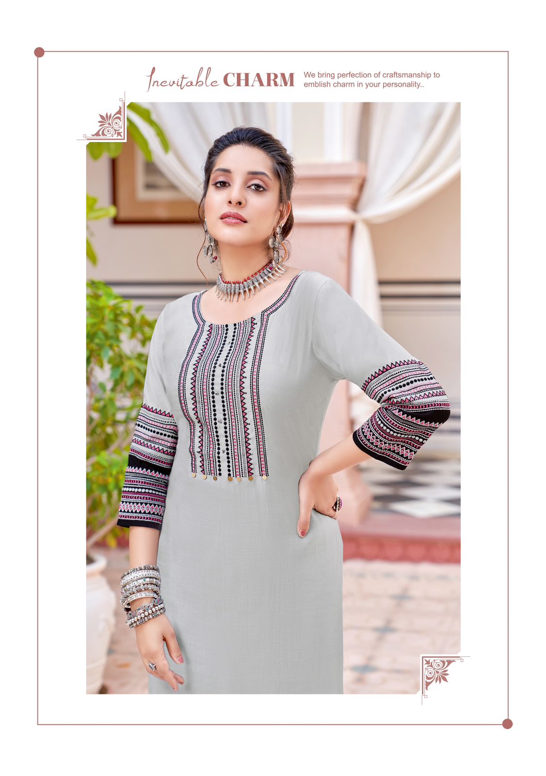 WOOGLEE SALONEE VOL 5 KURTIS CATALOGUE WHOLESALER IN SURAT