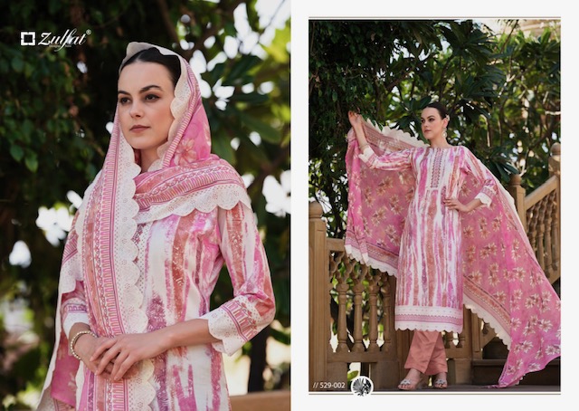 ZULFAT NAZRANA COTTON SALWAR KAMEEZ WHOLESALER IN SURAT