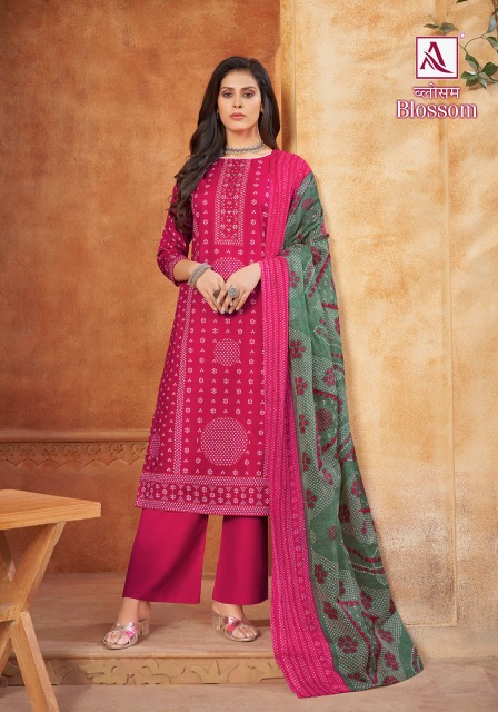 ALOK SUIT BLOSSOM COTTON SALWAR KAMEEZ DISTRIBUTOR IN SURAT