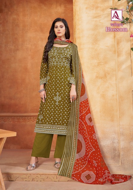 ALOK SUIT BLOSSOM COTTON SALWAR KAMEEZ DISTRIBUTOR IN SURAT