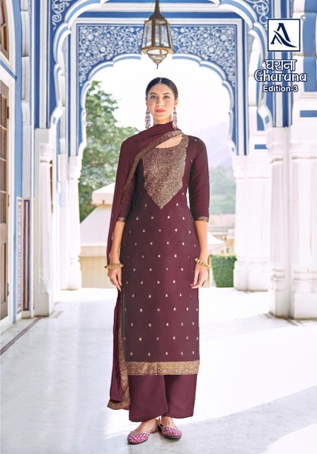 ALOK SUIT GHARANA EDITION 3 SALWAR SUIT DISTRIBUTOR IN SURAT