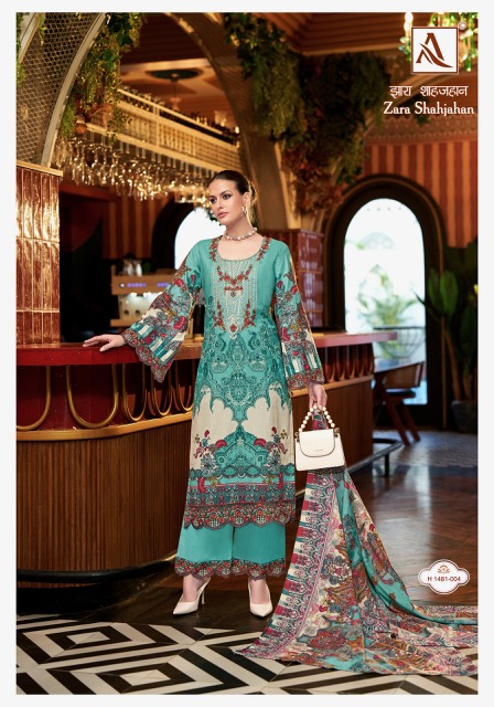 ALOK SUIT ZARA SHAHJAHAN SALWAR KAMEEZ WHOLESALER IN SURAT