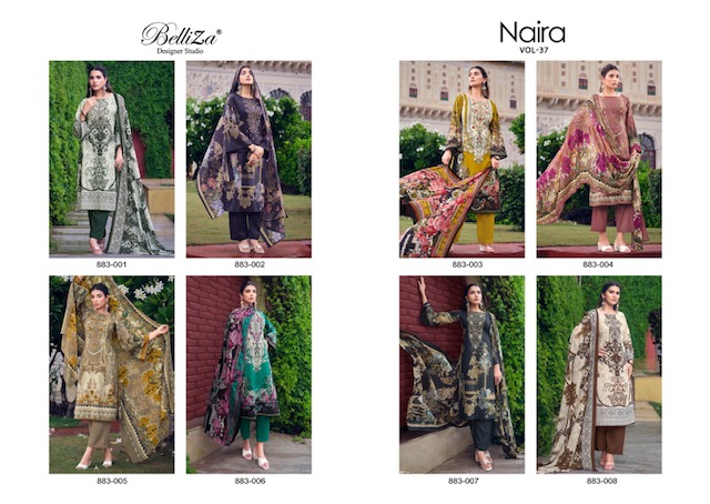 BELLIZA NAIRA VOL 37 SALWAR SUITS WHOLESALER