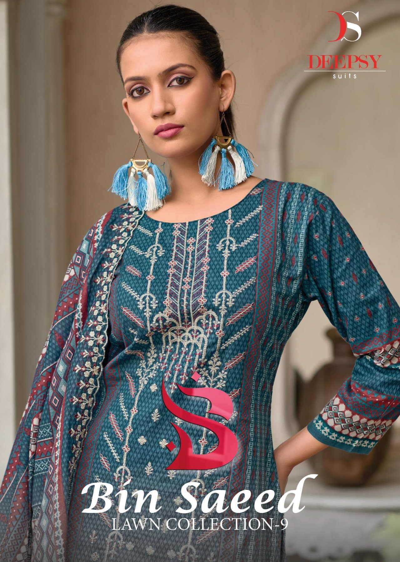 DEEPSY SUITS BIN SAEED VOL 9 LAWN COLLECTION
