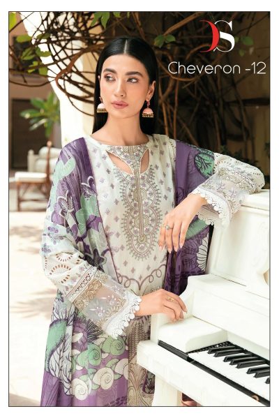 DEEPSY SUITS CHEVERON VOL 12 SALWAR SUITS WHOLESALER