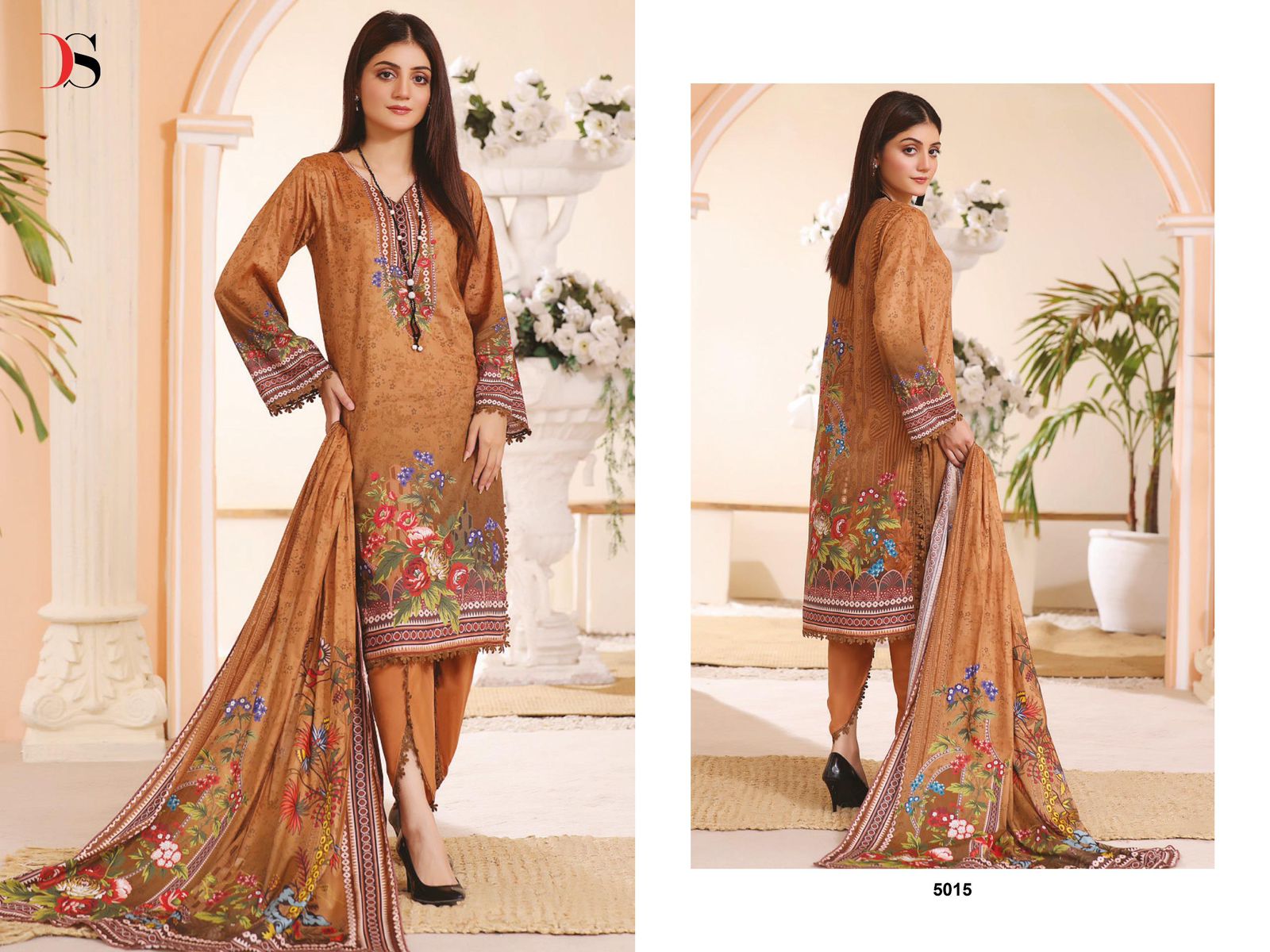 DEEPSY SUITS FIRDOUS LAWN 24 COTTON EMBROIDERED SUITS