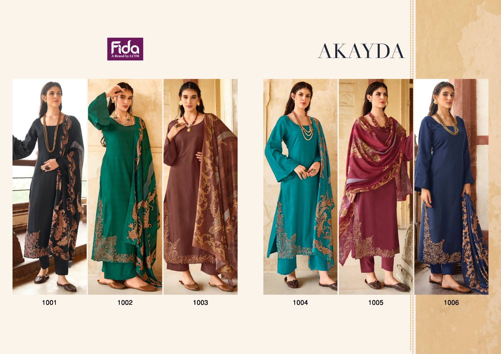 FIDA AKAYDA COTTON SALWAR KAMEEZ DISTRIBUTOR IN SURAT