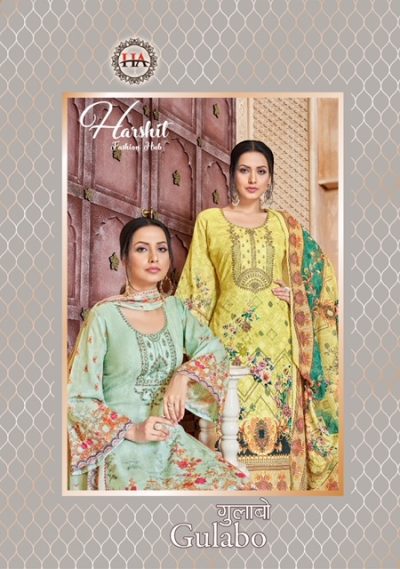 HARSHIT FASHION GULABO COTTON SUITS WHOLESALER