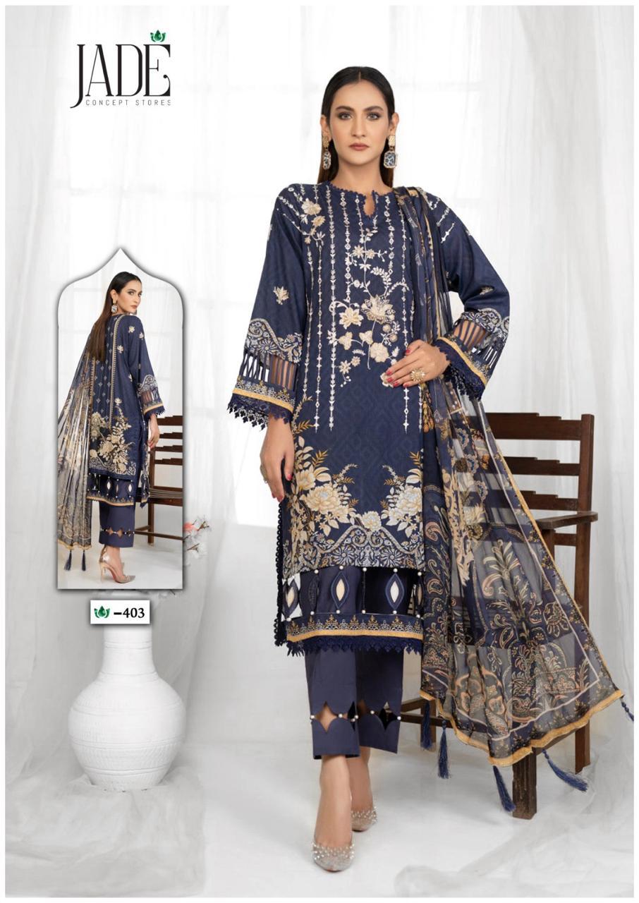 JADE CRIMSON VOL 4 LAWN KARACHI SUITS SUPPLIER