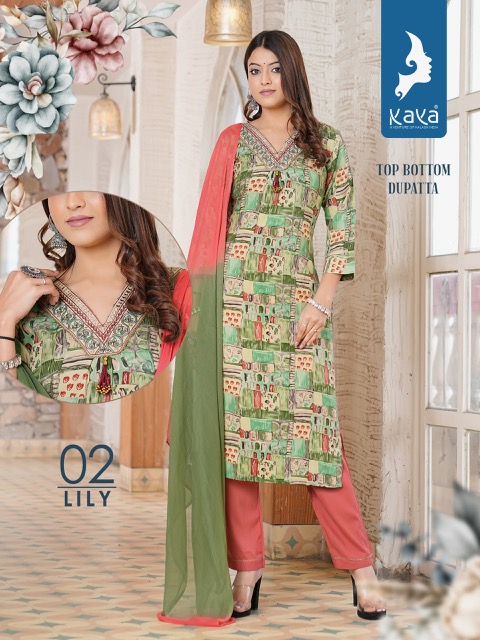 KAYA LILY READYMADE KURTIS LATEST CATALOGUE