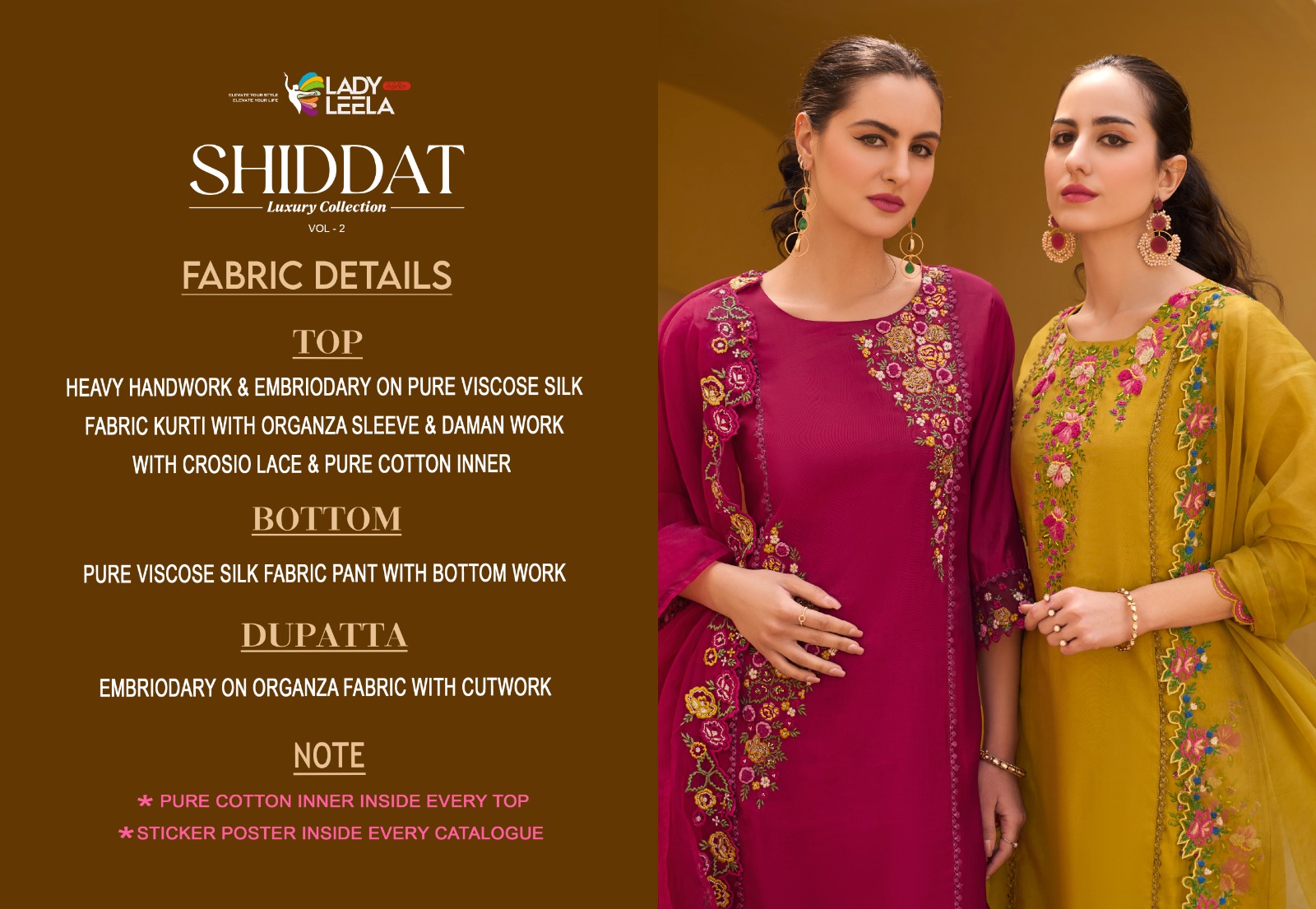 LADY LEELA SHIDDAT VOL 2 READYMADE KURTI CATALOGUE WHOLESALER IN SURAT