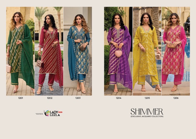 LADY LEELA SHIMMER KURTIS LATEST CATALOGUE