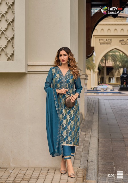 LADY LEELA SHIMMER KURTIS LATEST CATALOGUE