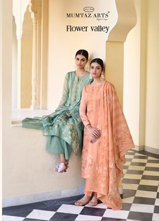 MUMTAZ ARTS FLOWER VALLEY SALWAR SUITS SUPPLIER