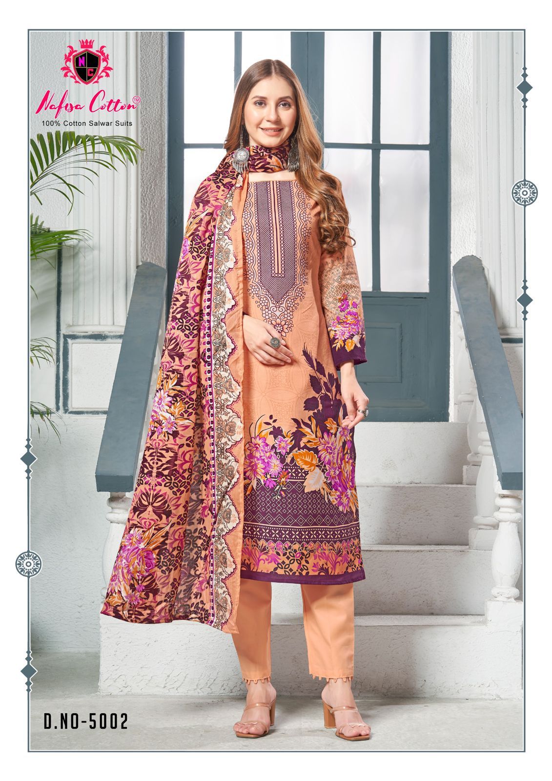 NAFISA COTTON SAFINA VOL 5 COTTON KARACHI SUITS