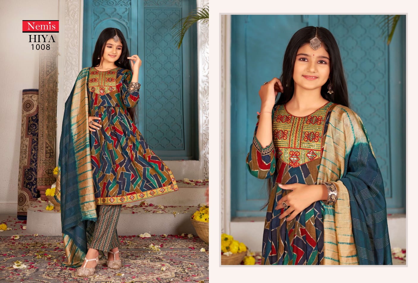 NEMIS HIYA VOL 1 NYRA CUT KURTIS FOR CHILDRENS