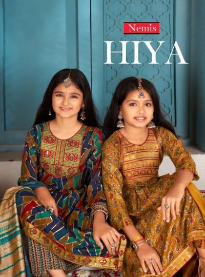 NEMIS HIYA VOL 1 NYRA CUT KURTIS FOR CHILDRENS