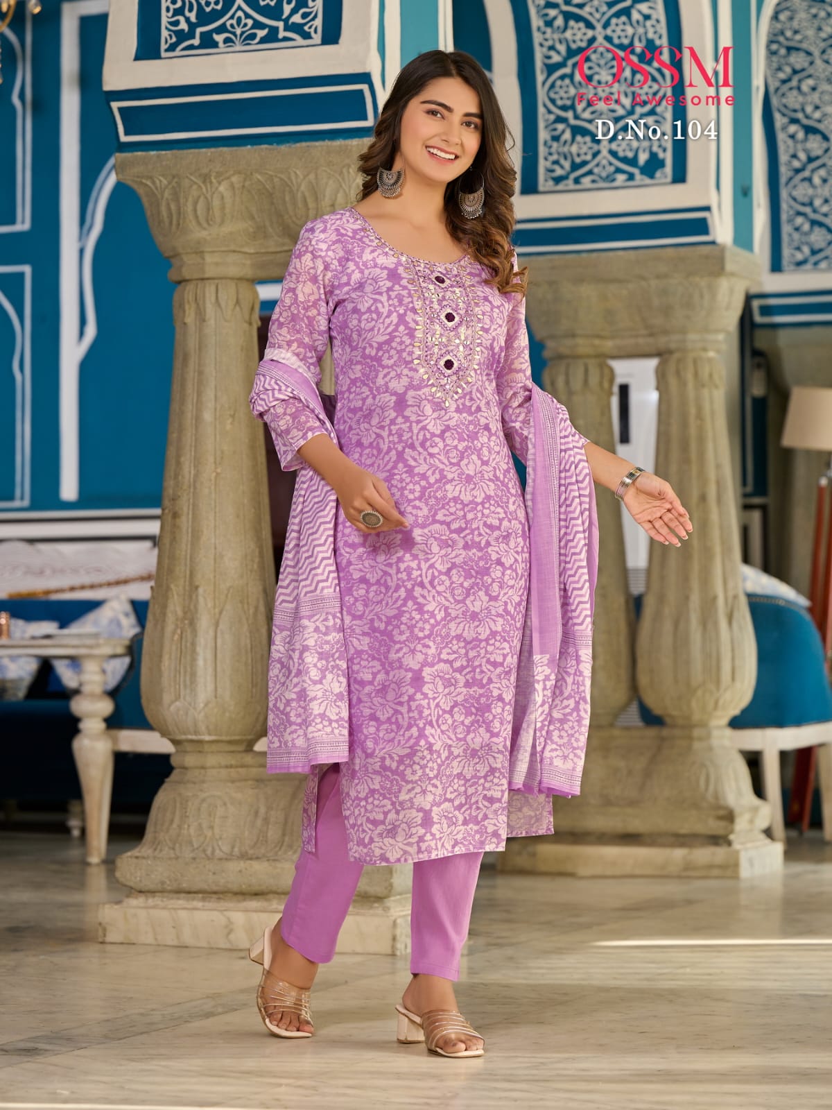 OSSM GULNAAZ COTTON READYMADE KURTI CATALOGUE SUPPLIER IN SURAT