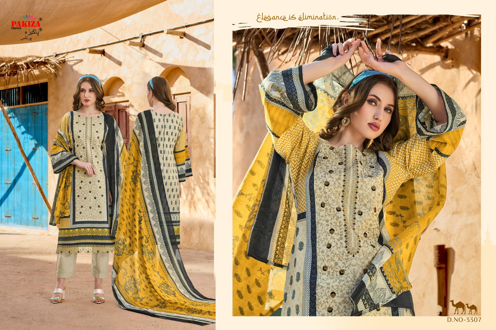 PAKIZA PRINTS NAYAAB VOL 33 KASHMIRI SUITS WHOLESALER