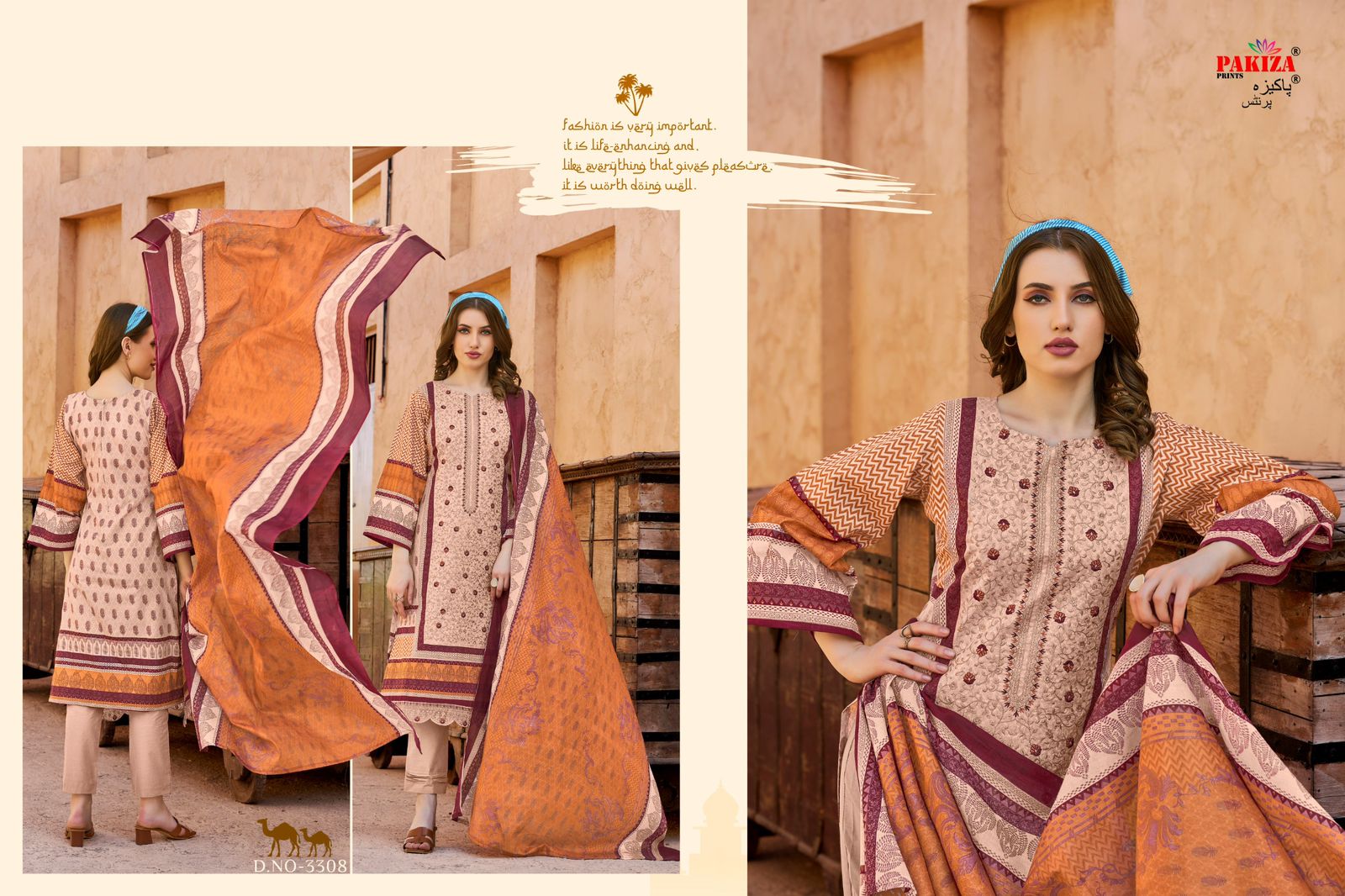 PAKIZA PRINTS NAYAAB VOL 33 KASHMIRI SUITS WHOLESALER