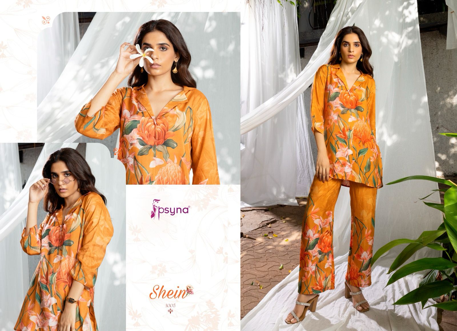 PSYNA SHEIN TRENDY CO ORD SET CATALOGUE WHOLESALER IN SURAT