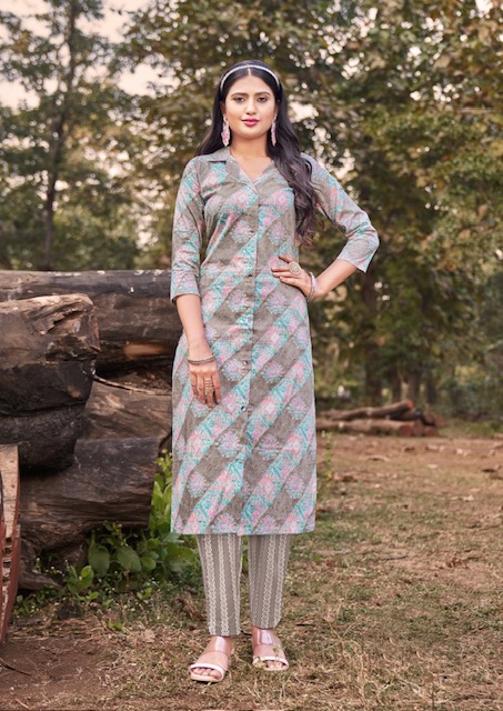 RANGJYOT RANGRITI COTTON KURTI CATALOGUE WHOLESALER IN SURAT