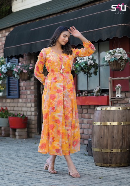 S4U HELLO SPRING KURTIS MANUFACTURER AHMEDABAD