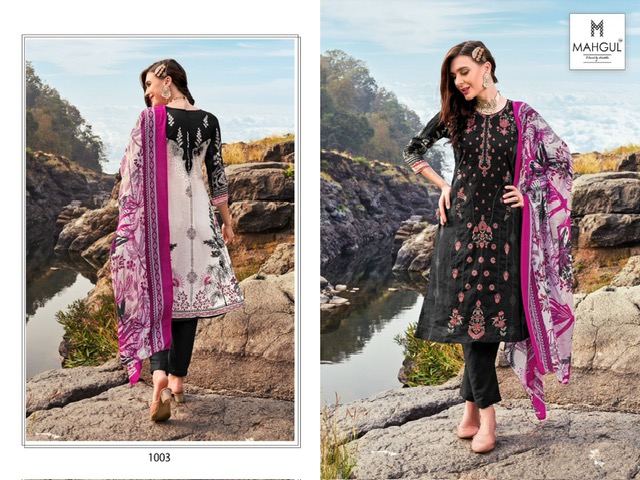 SHRADDHA NX MAHGUL BIN SAEED VOL 1 PURE LAWN SUITS