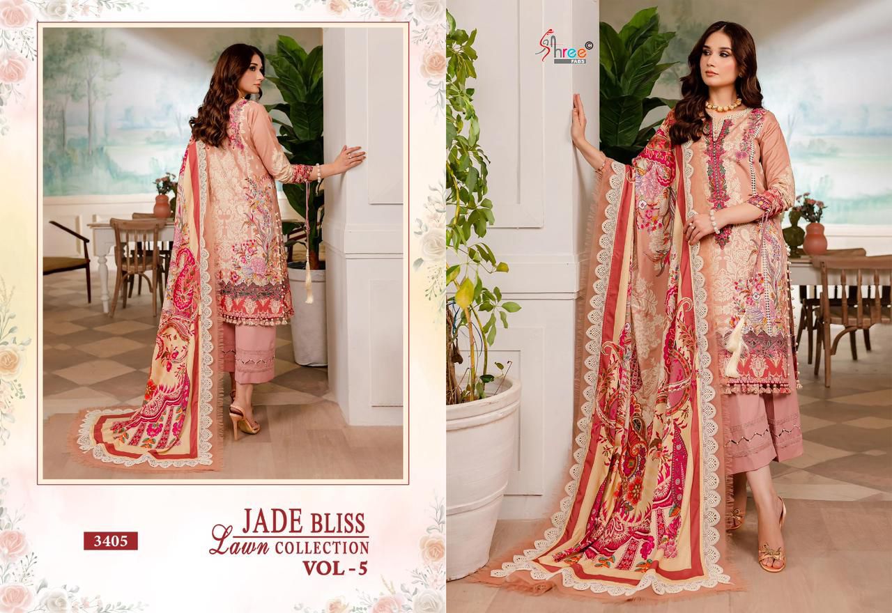 SHREE FABS JADE BLISS VOL 5 PAKISTANI SUITS