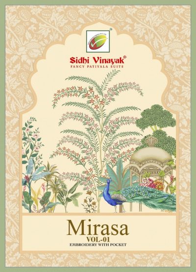 SIDHI VINAYAK MIRASA VOL 1 COTTON READYMADE SUIT WHOLESALER IN SURAT