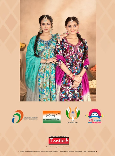 TANIKSH SANAM READYMADE KURTI CATALOGUE WHOLESALER IN SURAT