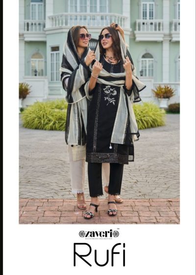 ZAVERI RUFI READYMADE DESIGNER KURTI DISTRIBUTOR IN SURAT