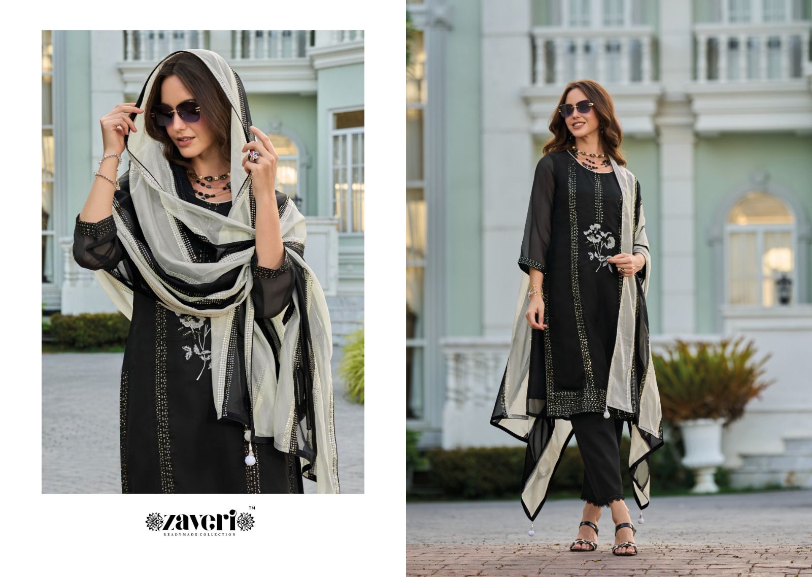 ZAVERI RUFI READYMADE DESIGNER KURTI DISTRIBUTOR IN SURAT