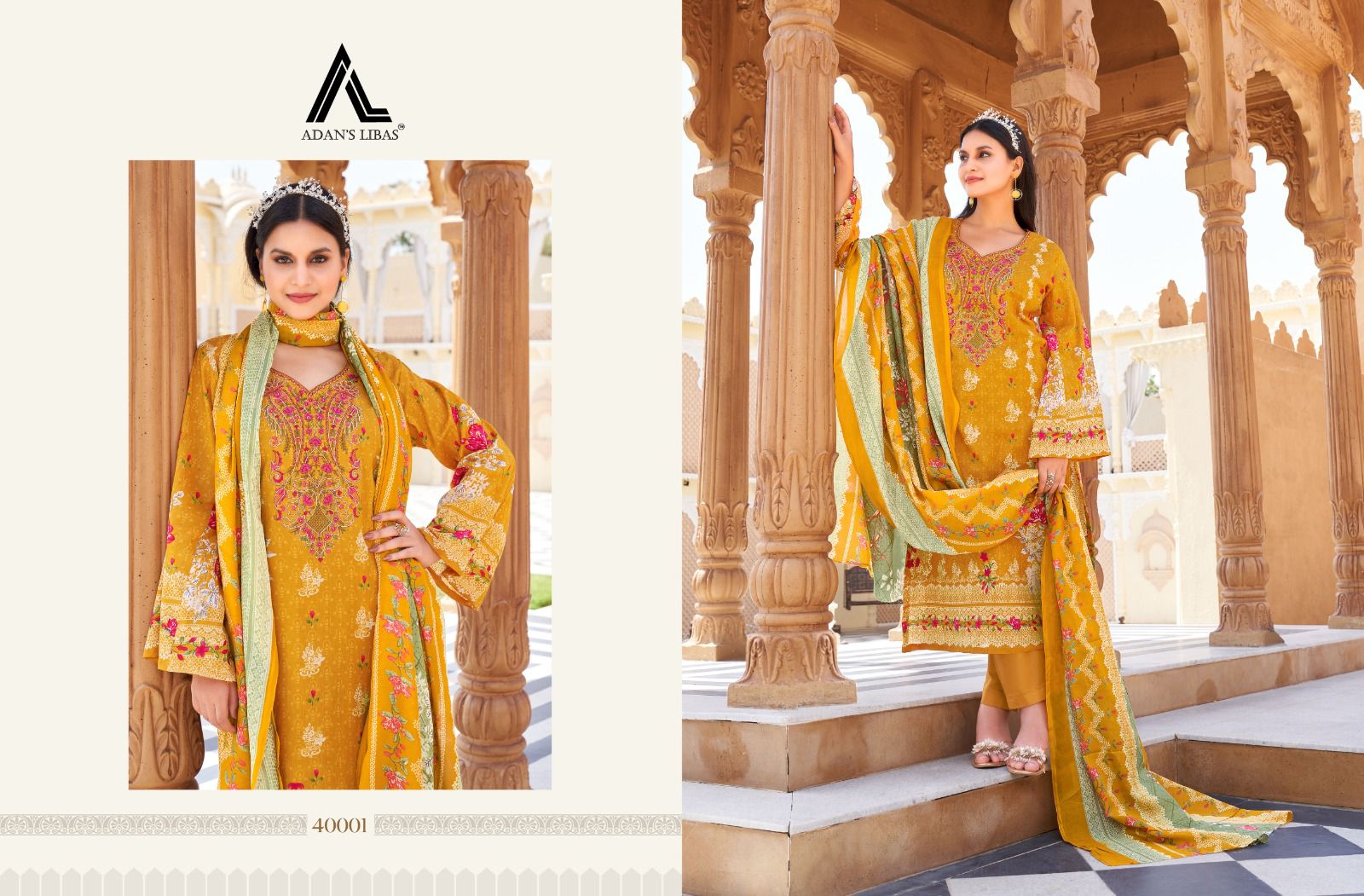 ADAN'S LIBAS NAIRA VOL 40 PURE COTTON SUITS