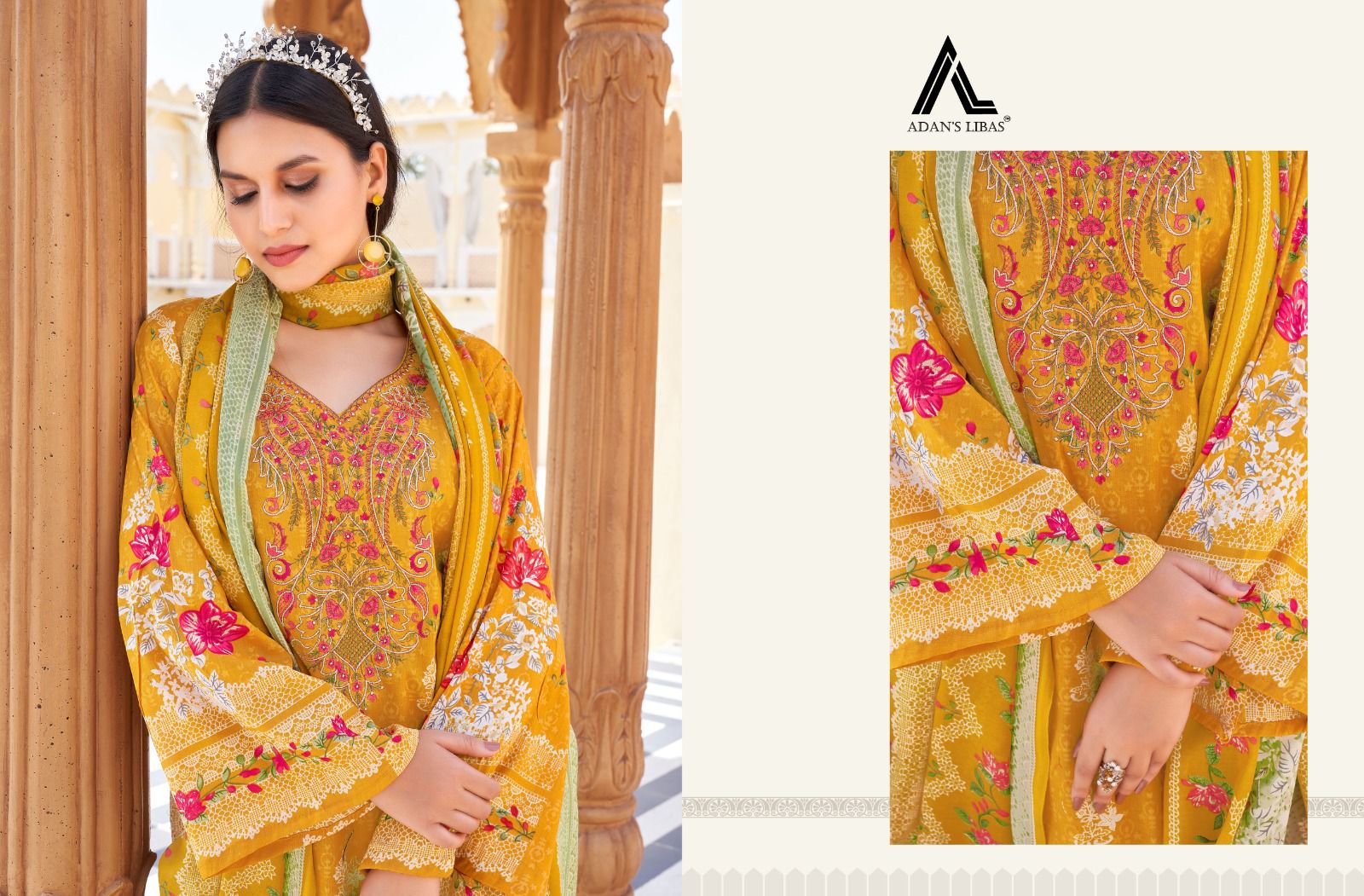 ADAN'S LIBAS NAIRA VOL 40 PURE COTTON SUITS