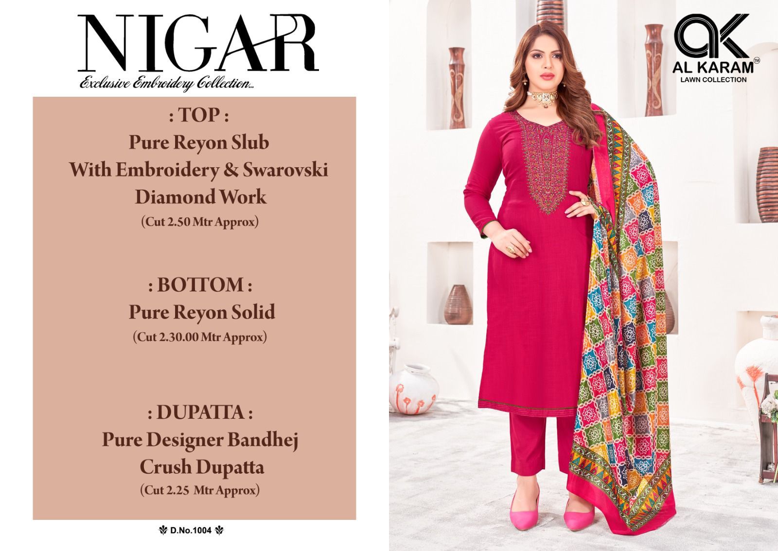 AL KARAM NIGAR VOL 1 SALWAR SUITS WHOLESALER