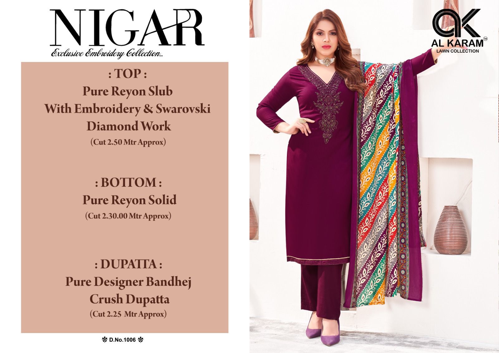 AL KARAM NIGAR VOL 1 SALWAR SUITS WHOLESALER