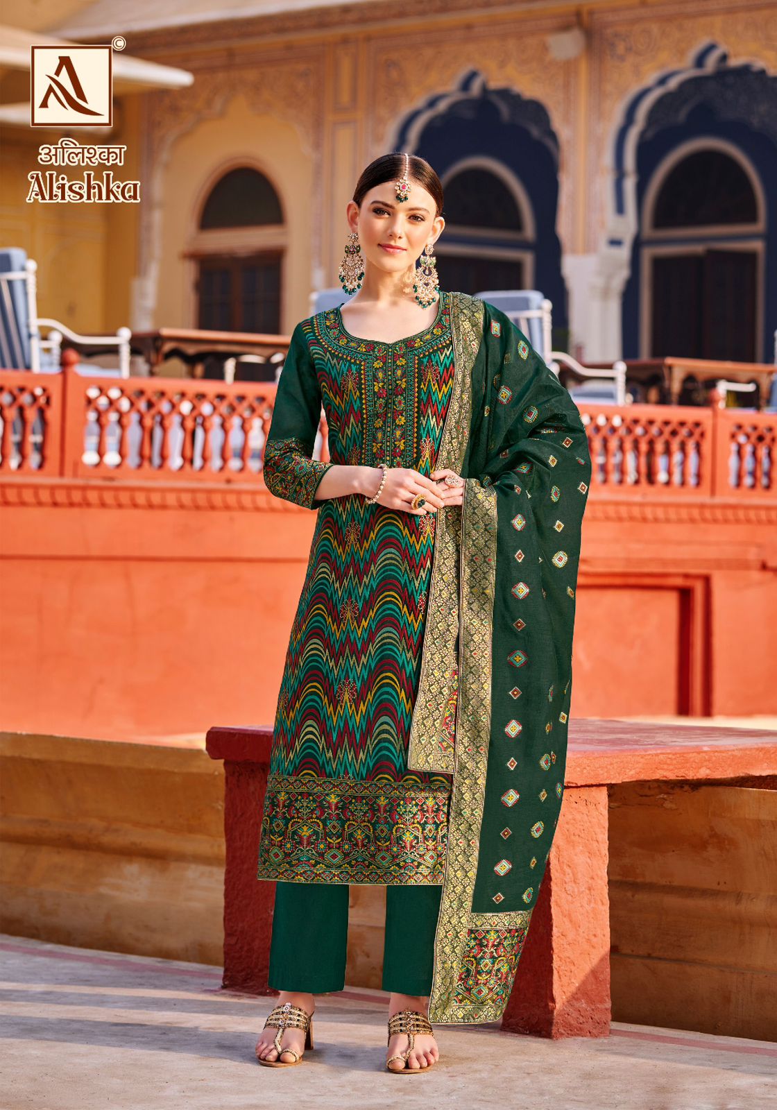 ALOK SUIT ALISHKA DESIGNER SALWAR KAMEEZ DISTRIBUTOR IN SURAT