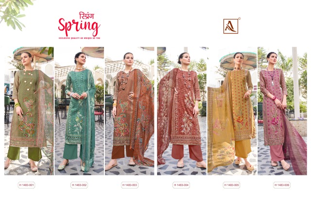 ALOK SUIT SPRING SALWAR SUITS WHOLESALE