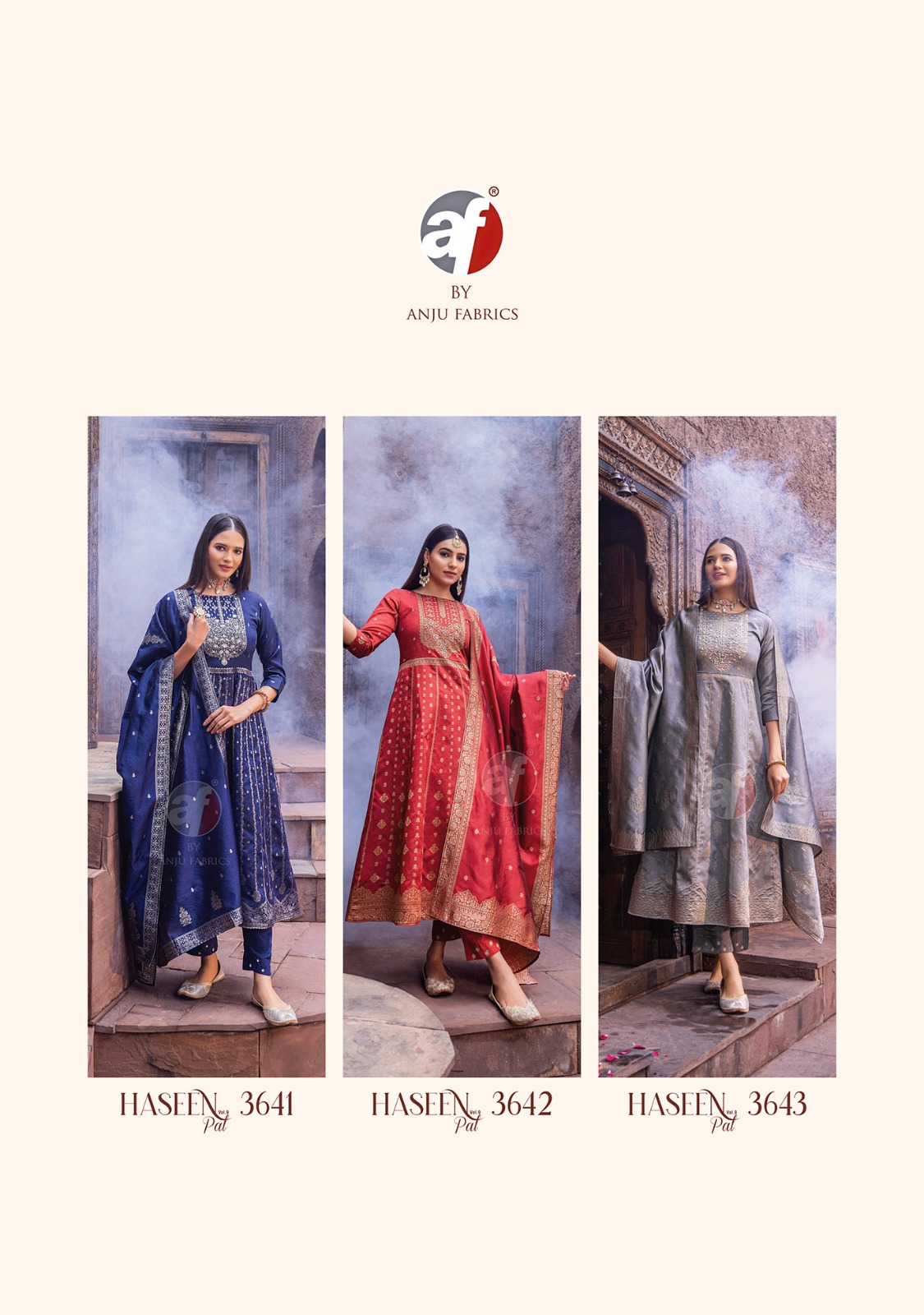 ANJU FABRICS HASEEN PAL VOL 9 READYMADE KURTIS SUPPLIER