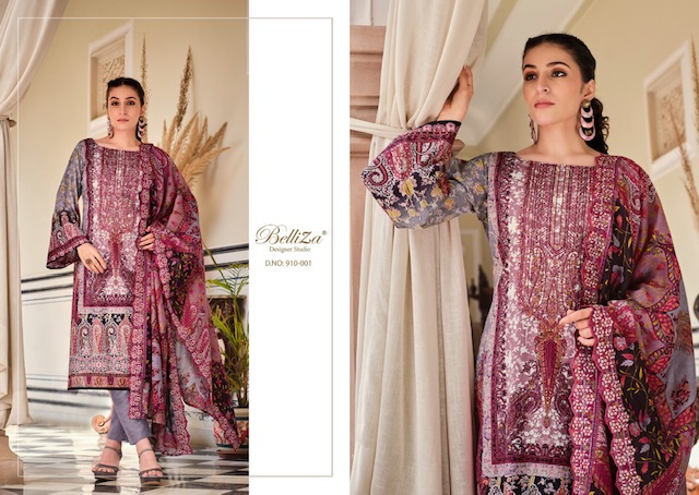 BELLIZA GUZARISH VOL 7 COTTON PRINT SALWAR KAMEEZ WHOLESALER IN SURAT