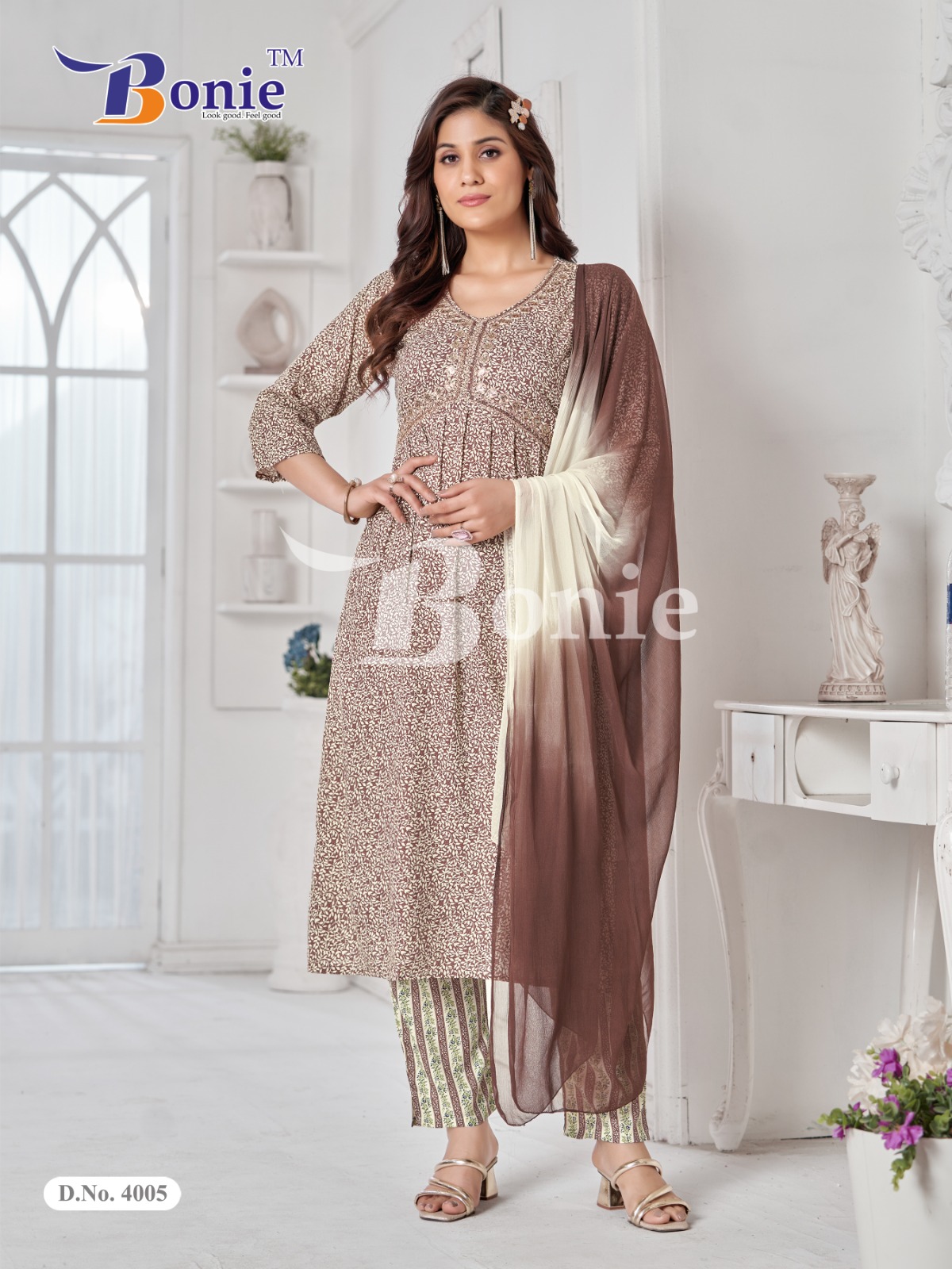 BONIE GLAMOUR VOL 4 RAYON READYMADE KURTI WHOLESALER IN SURAT