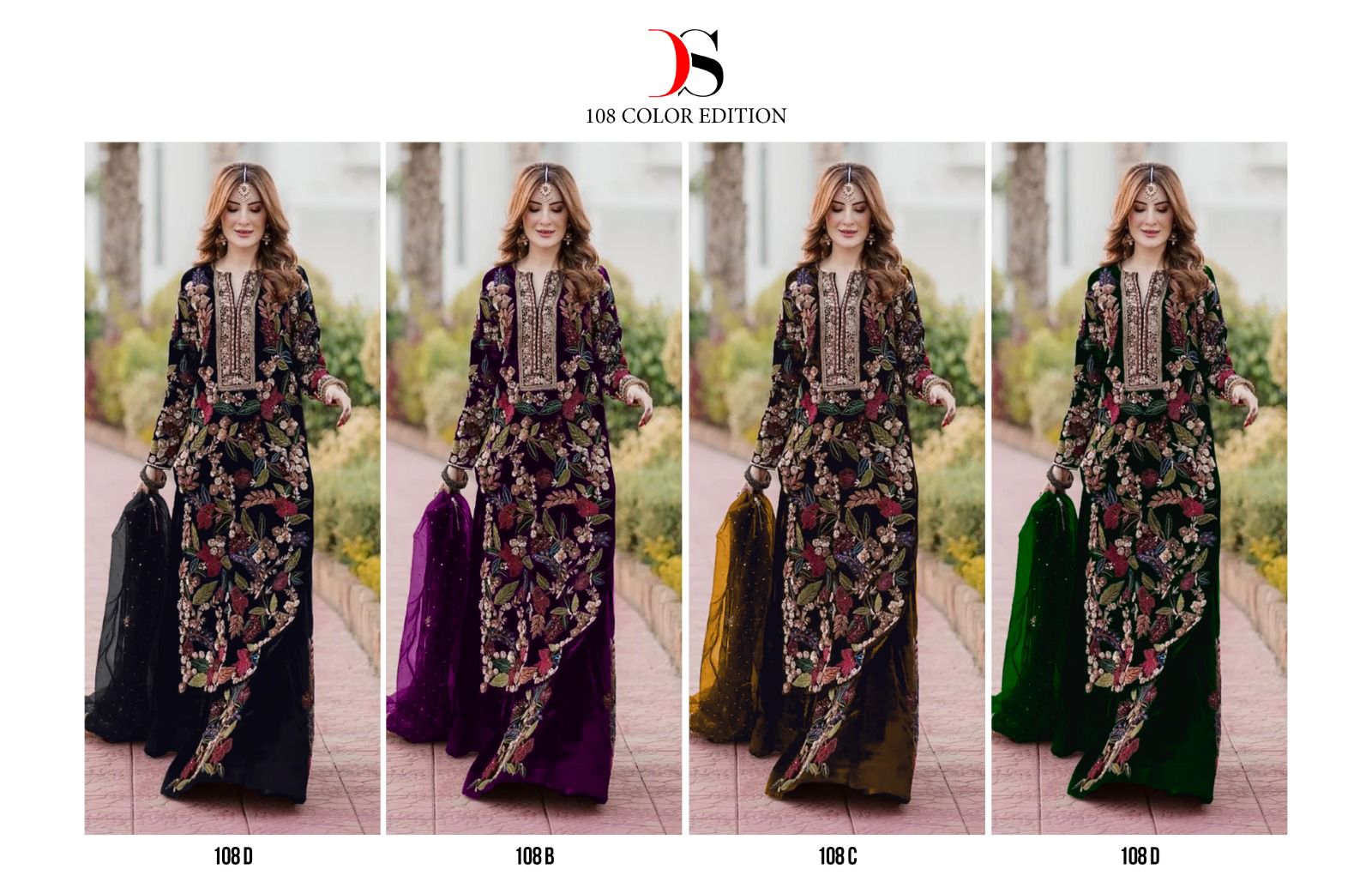 DEEPSY SUITS 108 COLOR EDITION HEAVY EMBROIDERY SUITS