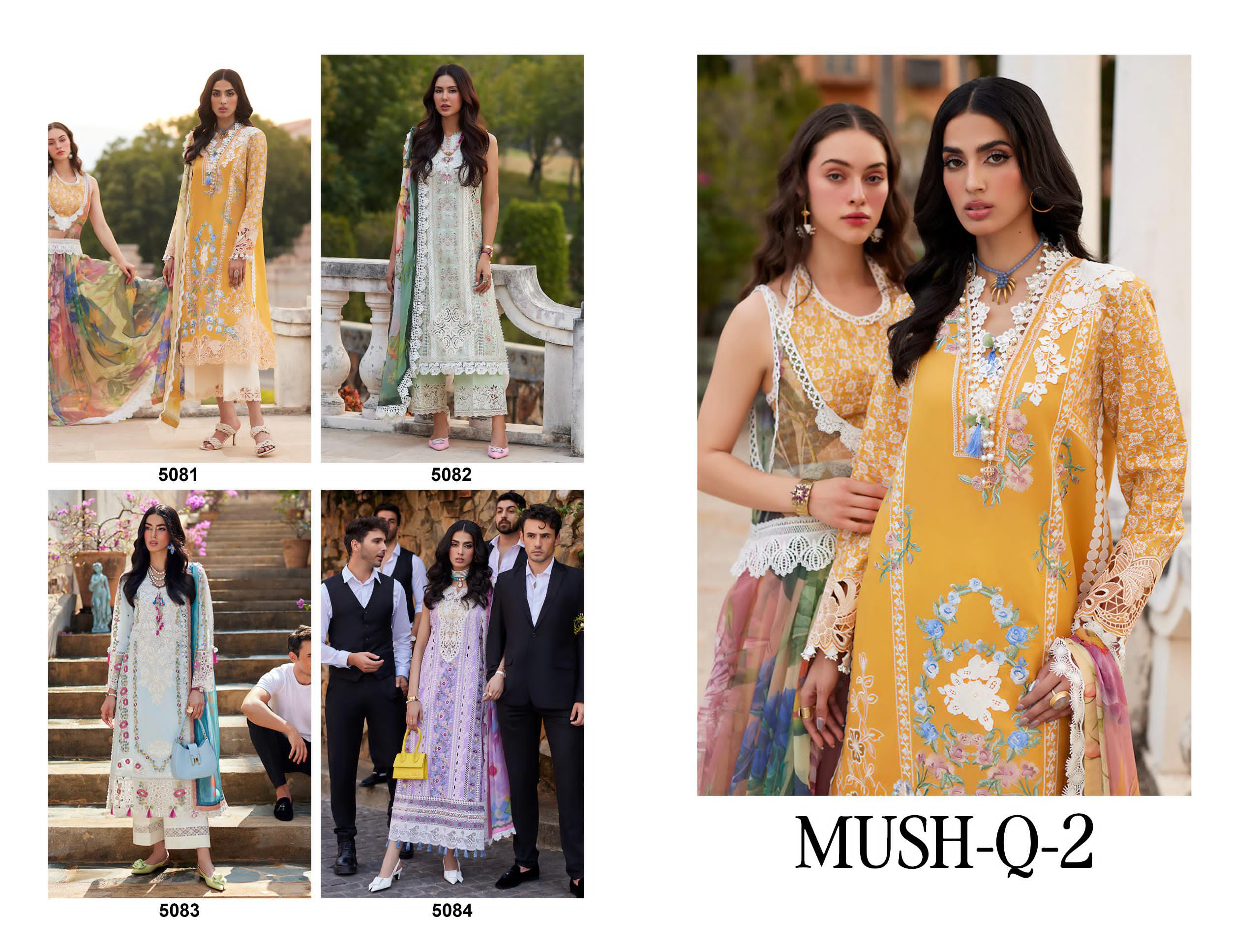 DEEPSY SUITS MUSH-Q-2 COTTON EMBROIDERY SALWAR SUIT WHOLESALER IN SURAT