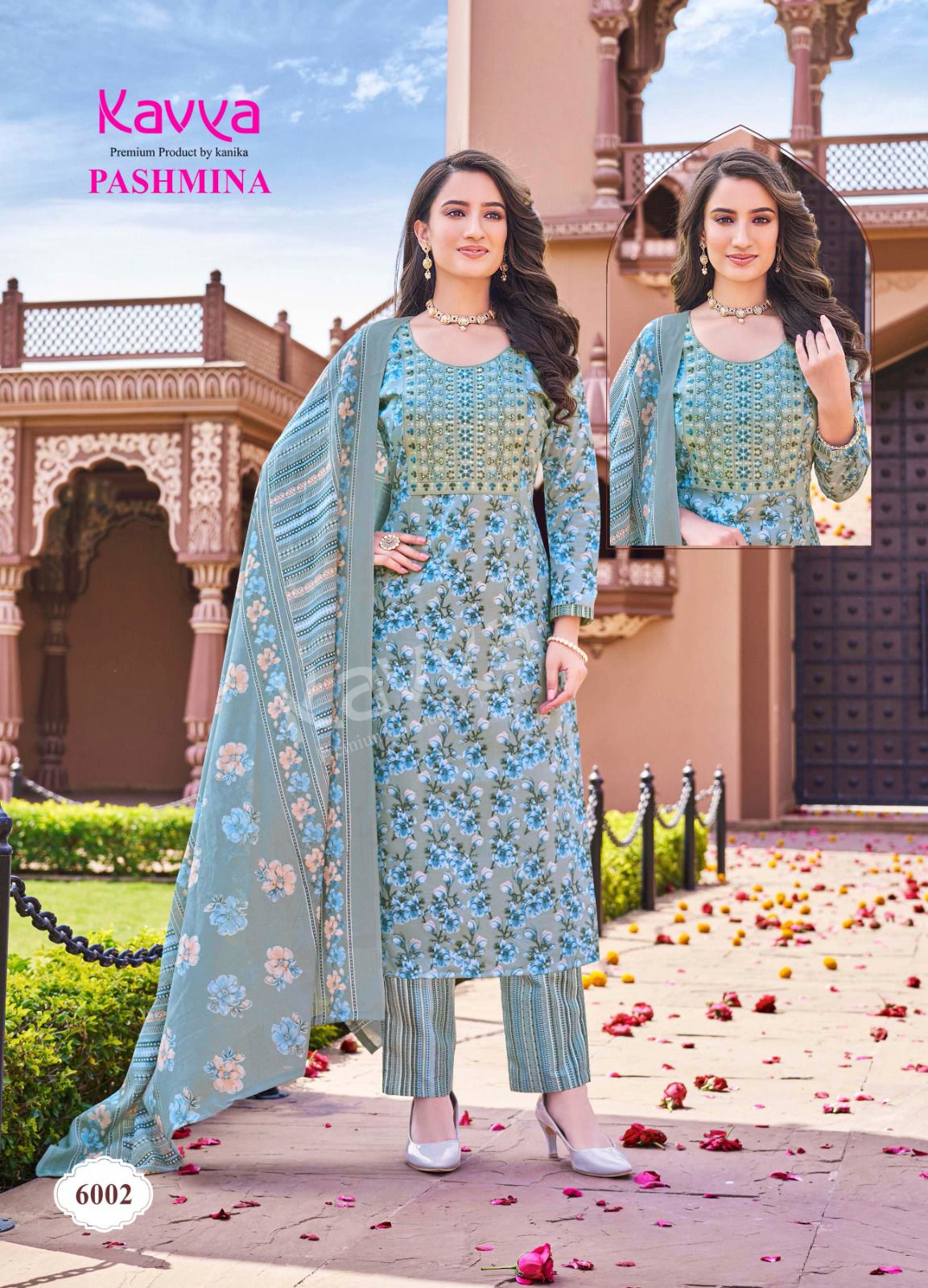 KAVYA PASHMINA VOL 6 KURTIS LATEST CATALOGUE