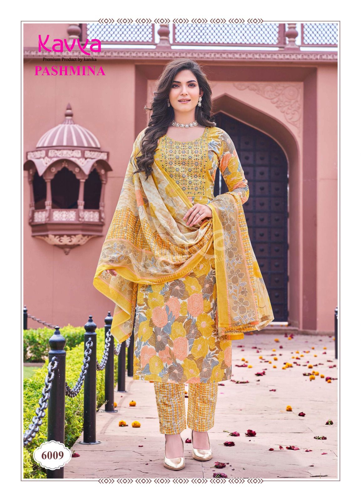 KAVYA PASHMINA VOL 6 KURTIS LATEST CATALOGUE