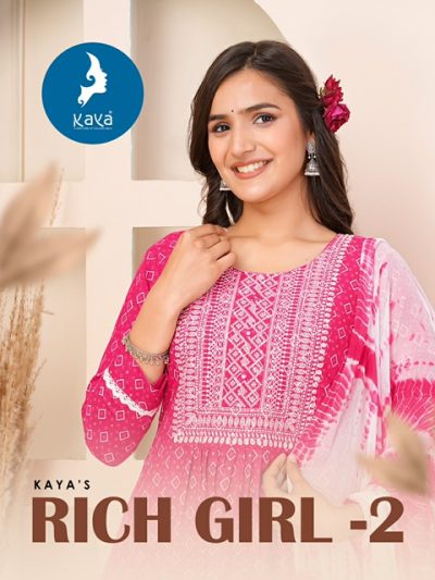 KAYA RICH GIRL 2 KURTIS WHOLESALER