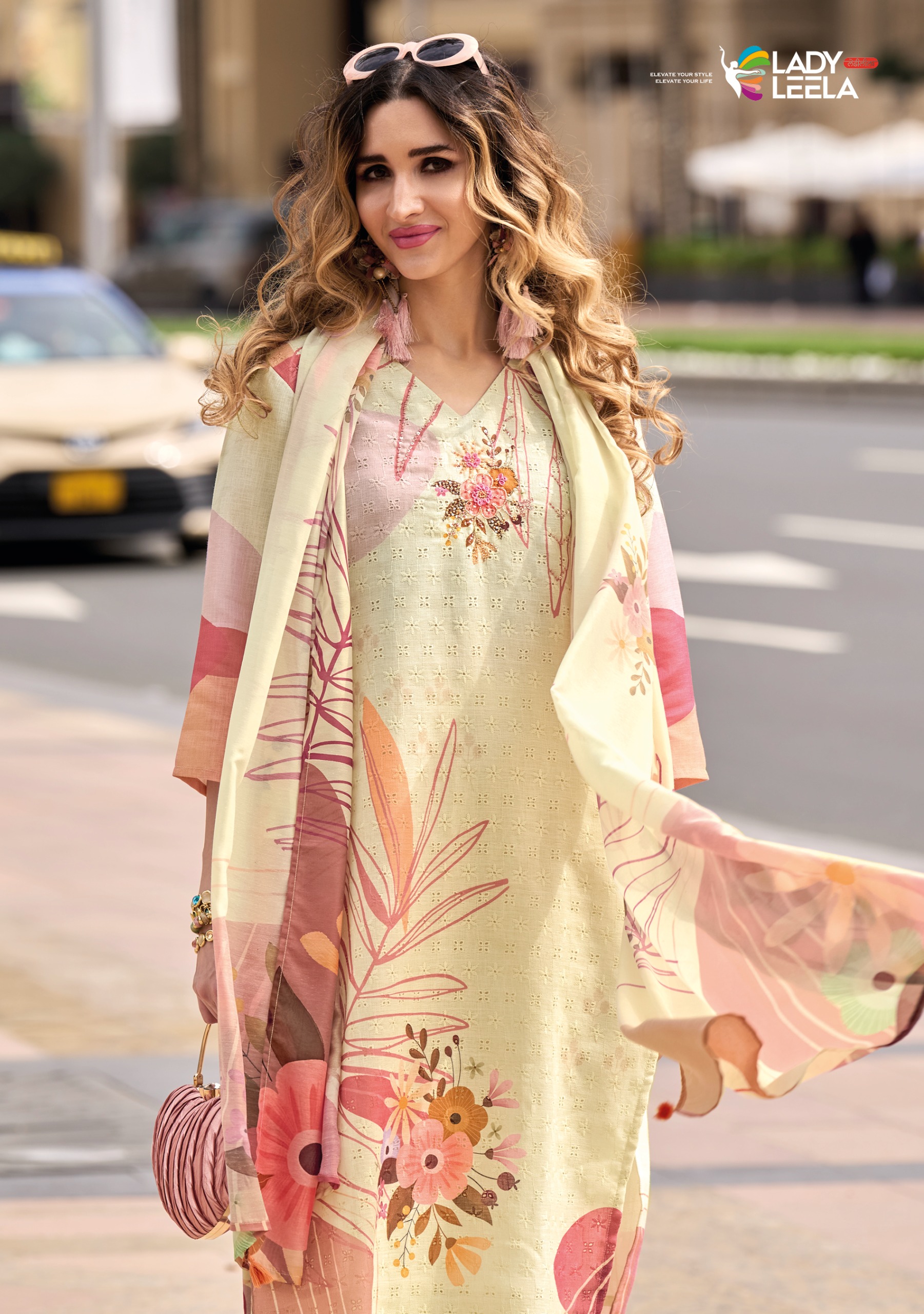 LADY LEELA SUMMER PASTELS READYMADE EMBROIDERY KURTI WHOLESALER IN SURAT